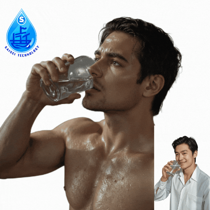 Healthy lifestyle with SAISEI Water