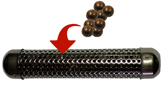 SAISEI Pearls inside Steel Housing
