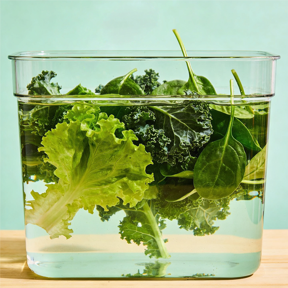 Soaking Vegetables